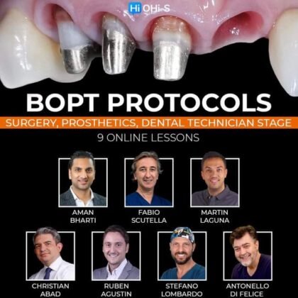 BOPT protocols. Surgery, prosthetics, dental technician stage